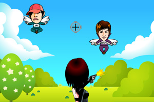 菜一淋开枪救男友|菜一淋开枪救男友小游戏-w